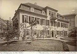 Gerhards Herrenhaus um 1870