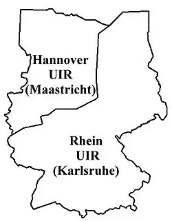 Upper Information Regions in Deutschland