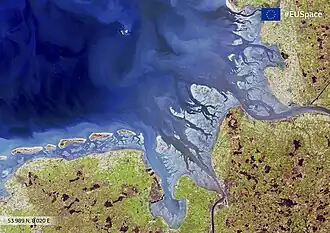 Wattenmeer in der Deutschen Bucht, 2022