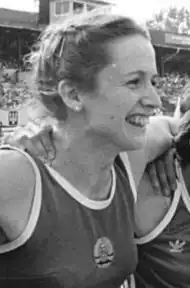 Gesine Walther, zwei Tage zuvor Fünfte über 100 Meter, kam auf den vierten Platz