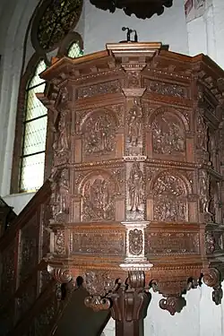 Hans Gudewerdt der Ältere: Kanzel in St. Jürgen zu Gettorf