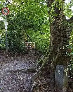 Einstieg am Grenzübergang