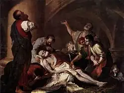 Der Tod des Sokrates von Giambettino Cignaroli