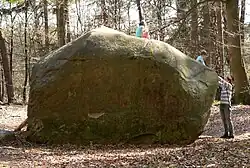 Ebene Seitenwand des Steins
