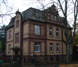 Ehemalige Villa der Familie Heyligenstaedt in Gießen, Liebigstraße 49