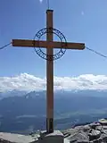 Gipfelkreuz auf der Hafelekarspitze