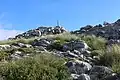 Gipfelsäule auf dem Puig des Tossals Verds