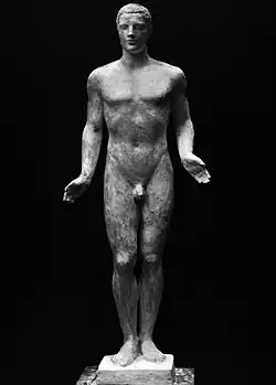 Gipsmodell 1942, Apollon. Von Charles Despiau (1874–1946)