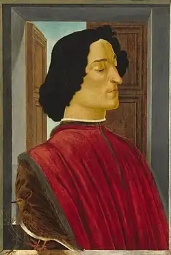 Porträt des Giuliano de’ Medici, ca. 1478