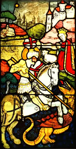 Glasmalerei im Ulmer Münster (Hans Acker, um 1440)