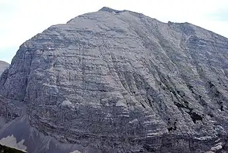 Das Gleirschtaler Brandjoch von Norden