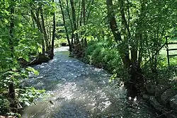Unterlauf der Glems oberhalb Talhausens