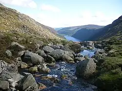 Blick in das Glendalough