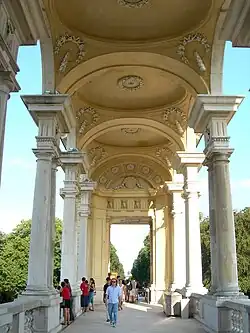 Die Säulen der Gloriette