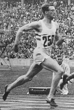 Silbermedaillengewinner Godfrey Brown