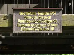 Information zum Turm