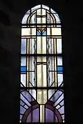 Bleiglasfenster im Stil Art déco