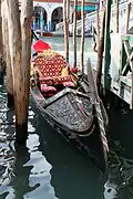 Eine Gondola am Canal Grande