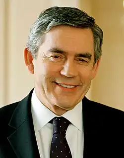 Premierminister Gordon Brown (Labour)