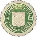Siegelmarke der von Werthern'schen Forstverwaltung