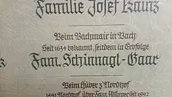 Gründung Bachmeier Hof