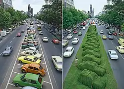 Grüninstallation Kurfürstendamm 1978 (Berlin)