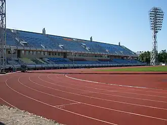 Das Daugava-Stadion in Riga (Januar 2008)