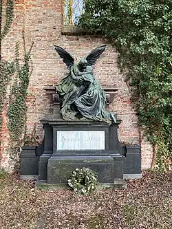 Grab von August Humplmayr auf dem Alten Südlichen Friedhof in München; Standort48.12516666666711.564583333333