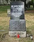 Grabmal Hans Joachim Fraedrich (1940)