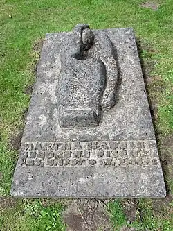 Grabstein für Martha Hadeler