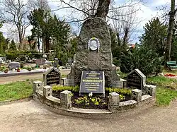 Grab Werner Nolopps auf dem Neustädter Friedhof in Magdeburg