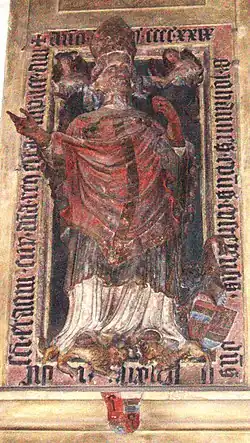 Grabdenkmal Johann II. von Heideck im Dom zu Eichstätt