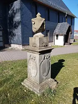 Das Grab von Karl Christoph Oettelt in Ilmenau.