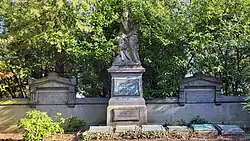 Grabmal der Familie Gail-Mahla auf dem Alten Friedhof in Gießen