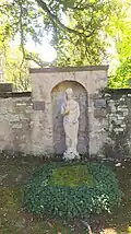 Das Grab von Herbert Lungwitz auf dem Alten Hauptfriedhof in Weimar