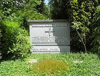 Grabmal Albert Servais