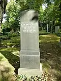 Alter St.-Matthäus-Kirchhof Berlin, Grabstätte von Karl Müllenhoff