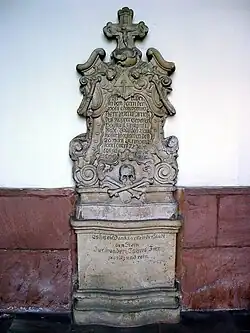 Grabstein von J.P.E. Rohrer