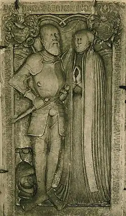 Epitaph von Valentin von Alvensleben mit seiner Frau Anna von Veltheim