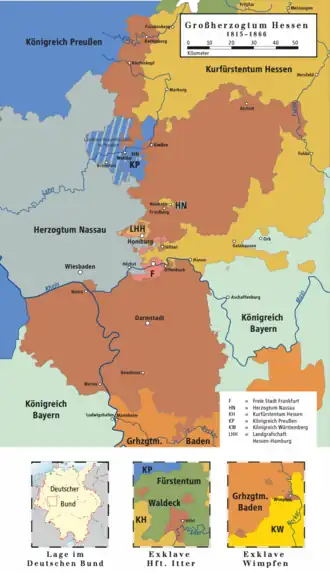 Hessen-Darmstadt 1815–1866