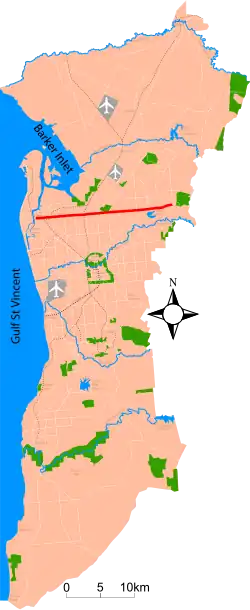 Übersichtskarte Grand Junction Road