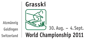 Logo der Grasski-Weltmeisterschaft 2011