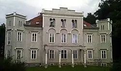 Das Schloss Schönau in der Kasernstraße