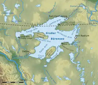 Déline am Großen Bärensee