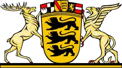 Großes Wappen des Landes Baden-Württemberg
