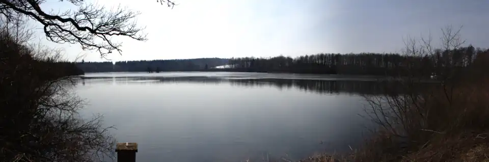 Panoramabild des Rothenbachteichs