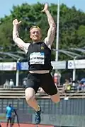 Greg Rutherford, Olympiasieger von 2012 und Vizeeuropameister von 2006 – Rang acht mit 7,87 m
