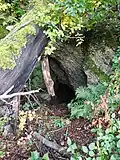 Eingang der Griebigensteinhöhle