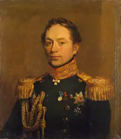 General Georg Rosen[15] (1776–1841) im Jahr 1826