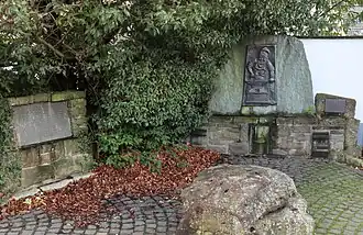 Das Grinkenschmied-Denkmal am Wuppertplatz